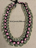 Kukui Nut Fan Fold Money Lei