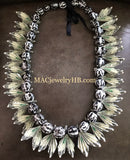 Kukui Nut Money Leaf Lei