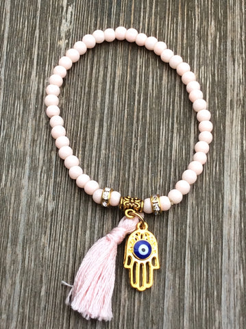 Pink Pastel Stretch Bracelet