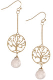Tree of Life Drop Earrings