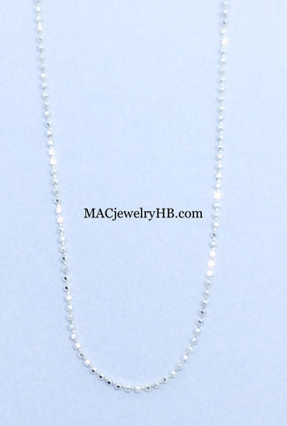 Sterling Silver Sparkle Necklace