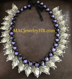Kukui Nut Money Leaf Lei