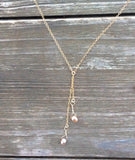 Elizabeth Necklace Pearls & Gold