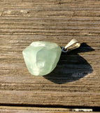 Rough Shape Aquamarine Pendant Necklace