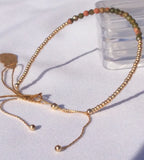 Unakite Slide Bracelet