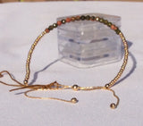 Unakite Slide Bracelet