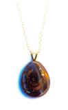 Brown Natural Stone Pendant