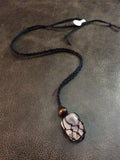 Mini MAC Stone holder Necklace