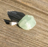 Rough Shape Aquamarine Pendant Necklace